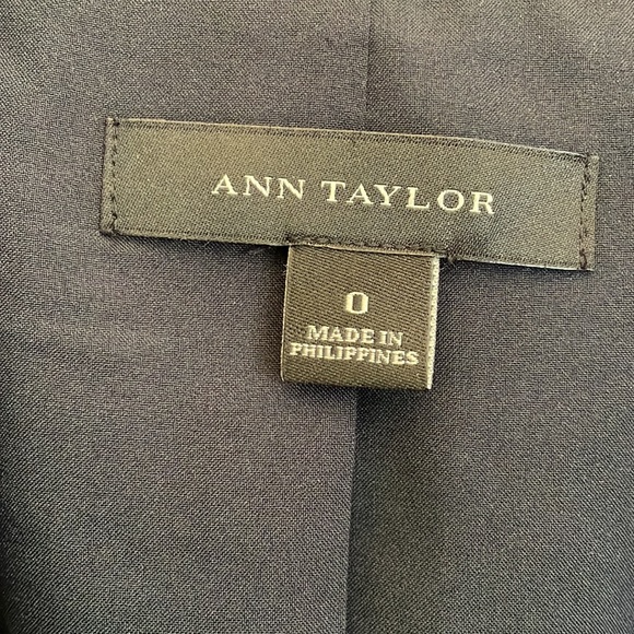 Ann Taylor - Polka Dot Navy Jacket - Picture 3 of 6